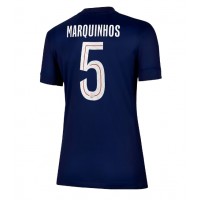 Paris Saint-Germain Marquinhos #5 Domáci Ženy futbalový dres 2025-26 Krátky Rukáv
